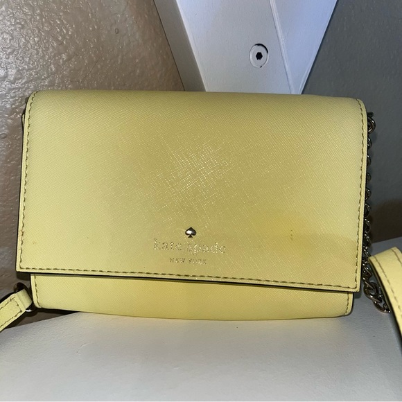 Kate Spade New York Cami crossbody purse in lemonade - Picture 7 of 12